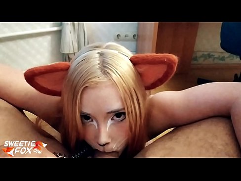 ❤️ Kitsune nyelés kakas és cum a szájába ❤️❌ Minőségi szex at hu.muitohentai.ru ❤